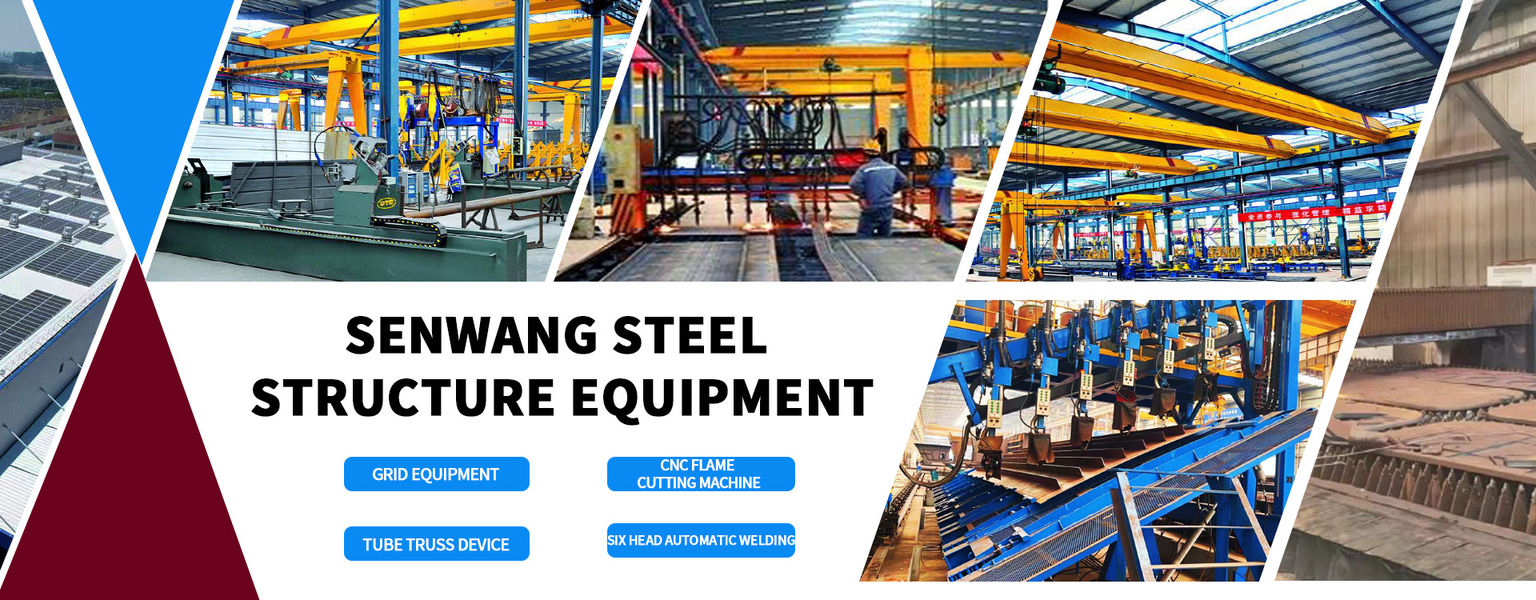 Qingdao Senwang Steel Construction Co., Ltd linha de produção do fabricante
