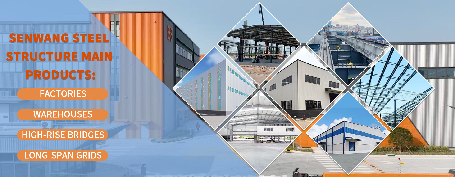 qualidade Construções estruturais de aço fábrica