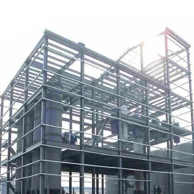 Soldadura de secções H Estrutura de aço Edifícios industriais com janelas e portas de aço / alumínio
