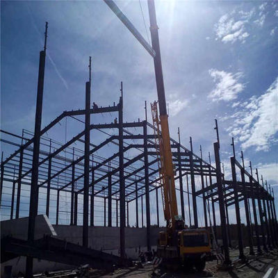 Edifícios de armazenagem com estrutura de aço, pré-fabricados, edifícios comerciais de escritórios