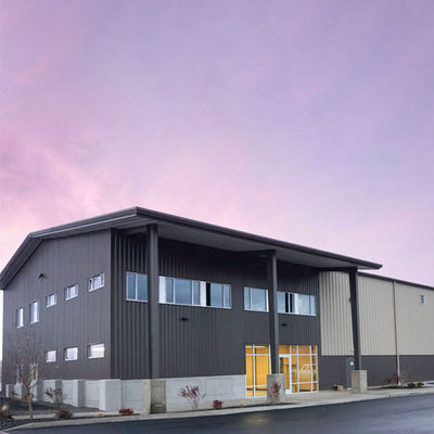 Construção de Casas de Estruturas Metálicas, Oficina Industrial de Armazéns Prefabricados de Metal