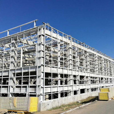 Fabrica Fornecimento directo Armazém pré-fabricado Estrutura de aço Estrutura de estrutura de laticínios