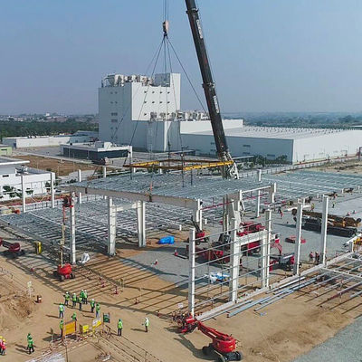 Estrutura principal versátil de aço com baixo teor de carbono Q235 Q345 H Opções de projeto de aço para estrutura de aço