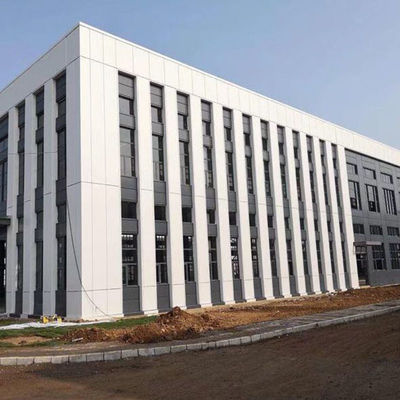 Armazenamento de fundação de pilares de concreto/aço Oficina Materiais de construção de painel sanduíche de aço Q345B