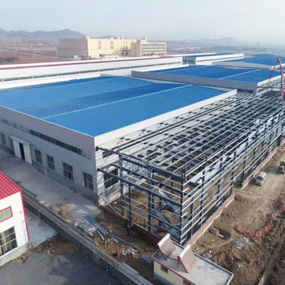 Fabricação de edifícios industriais estruturalmente personalizados Estrutura de aço