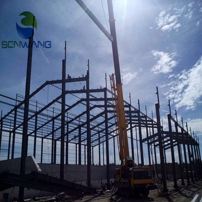 Q235 Q345 Aço de baixo carbono, secção H, para edifícios de armazém