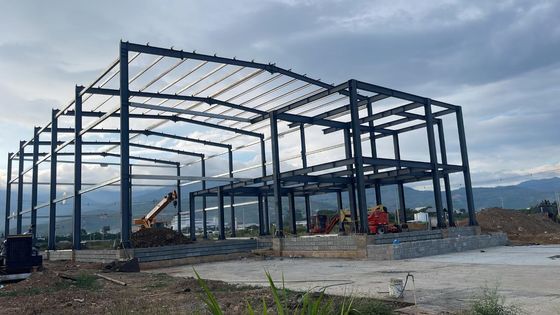 Prefabricados Construção de estruturas industriais de aço Armazém prefabricado