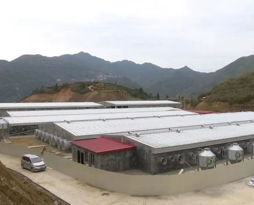 Estrutura de aço galvanizado pré-fabricada com grau de aço Q355 Q235B