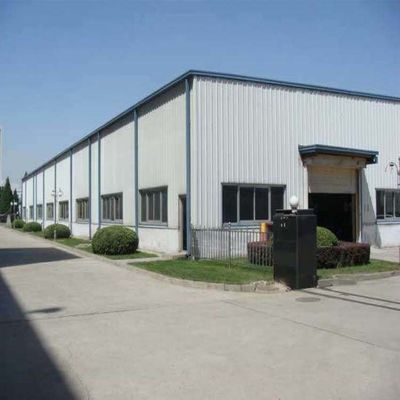 Armazém de estrutura de aço galvanizado por imersão a quente com ISO 9001
