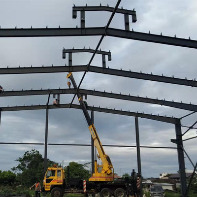 Fábrica de construção de pré-fabricados de aço resistentes, construção de estruturas de aço pré-fabricadas modernas