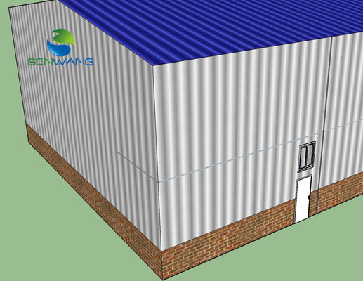 Estruturas de aço pré-fabricadas versáteis - oficinas e armazéns personalizados