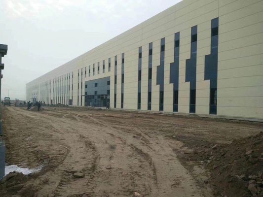 Galpão de fazenda com estrutura de aço externa personalizada, armazém durável e anticorrosão com certificado ISO 9001/CE