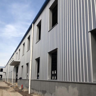 Oficina de construção de estruturas de aço leve Construção rápida dentro de unidades de armazenamento externo