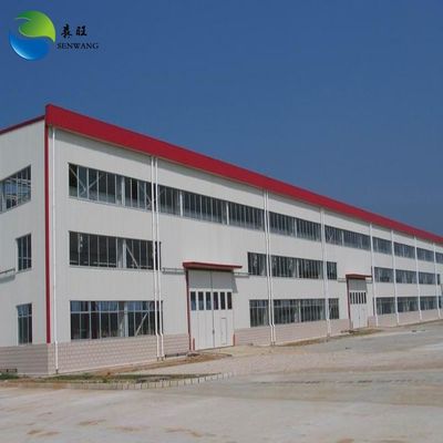 Fábricas Pré-fabricadas Isoladas Montagem Rápida Estrutura de Aço Galvanizado Oficina Com Isolamento