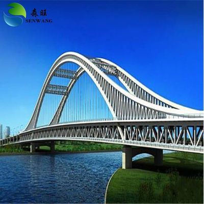 Ponte de Estrutura de Aço Amigável ao Ambiente, Ponte de Aço Galvanizado Construção Sustentável