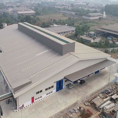 Conexão de parafusos industriais Edifício de metal galvanizado Construção Estrutura de aço Quadro