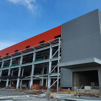 Construtor de estrutura de aço para armazenamento / oficinas
