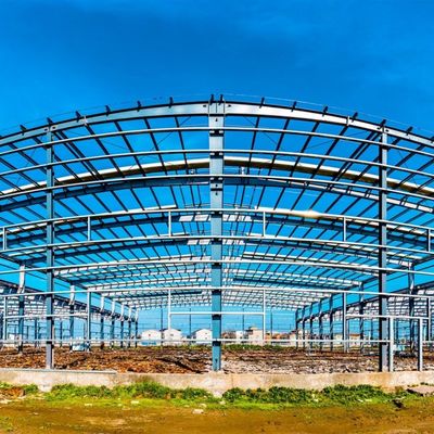 Classe Q235B Armazém pré-fabricado de aço para armazenagem industrial