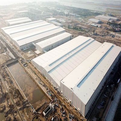 Estrutura de aço de grande envergadura Armazém Oficina Edifício pré-fabricado de engenharia