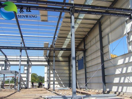 Armazém de Estrutura de Aço Personalizável para Uso Industrial e Comercial