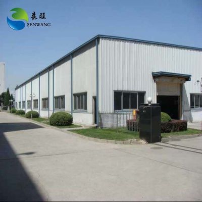 Estrutura de aço pré-fabricada de larga distância desmontável Armazém de escritórios modernos