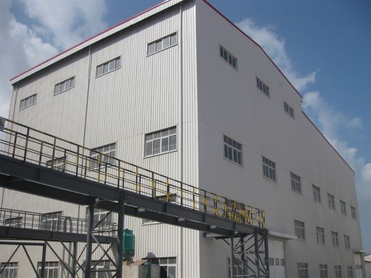 Edifícios de aço multi-espans econômicos Oficina de segurança Edifícios comerciais