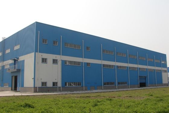 Oficina de estruturas de aço de longa duração personalizáveis Eficiência energética