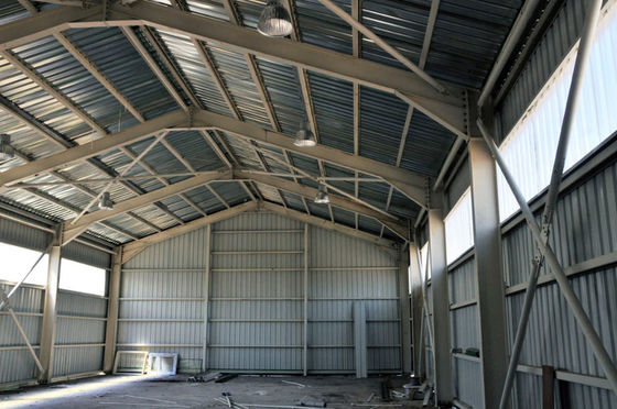 Estrutura industrial comercial de pedra-sabão Armazém Gb Padrão Tipo de fundação de concreto