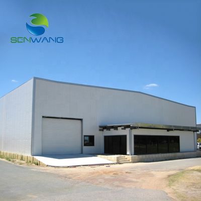 Prédio de estrutura de aço isolado com proteção contra corrosão durável para armazém de câmara fria pré-fabricada