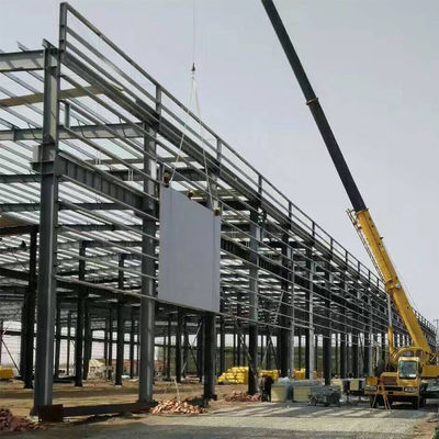 Edifícios estruturais de aço comercial Edifícios industriais de aço galvanizado