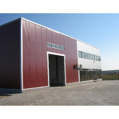 Opções de projeto versáteis e pintura galvanizada para estruturas metálicas pré-fabricadas