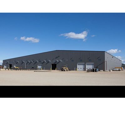 Armazéns de estrutura de aço pré-fabricados para armazenamento agrícola, edifícios com estrutura metálica