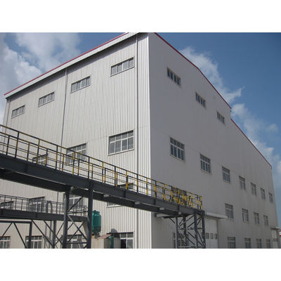 Prefabricados econômicos Edifícios residenciais de aço, Q235B Edifícios fabricados de aço
