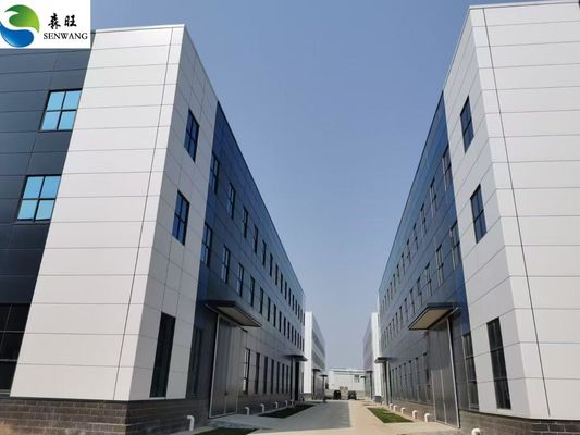 Large Space Hangar Prefab Wide Span Steel Structure Warehouse com qualidade Q235B durável