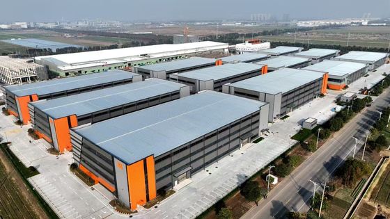 Galvanização por imersão a quente Engenharia de aço revestido Edifício Versátil Construção personalizável