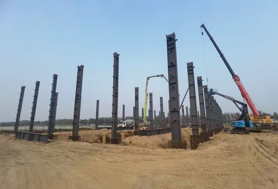 Serviços de Dobra para Edifícios Modulares de Aço de Baixo Carbono Q235 / Q355B