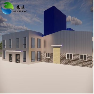 Janelas e Portas Personalizadas Prédios de Armazenamento de Metal Pré-fabricados Galvanizados Pintados
