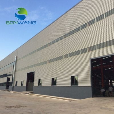 Prefabricados de aço Portão de armazenagem Estrutura do quadro Q235 Q355 Aço