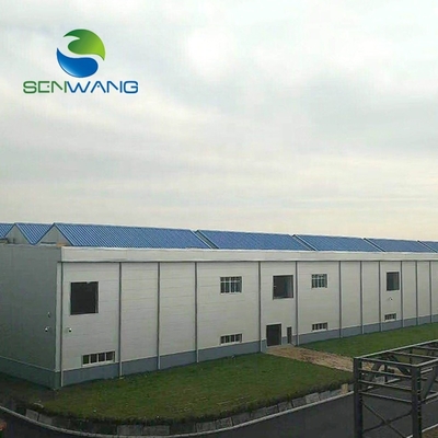Estrutura de Aço Galvanizado Q235B Q345B Q355B para Edifícios Industriais