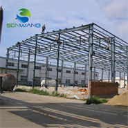 Armazém com Estrutura de Aço Galvanizado com Certificação CE