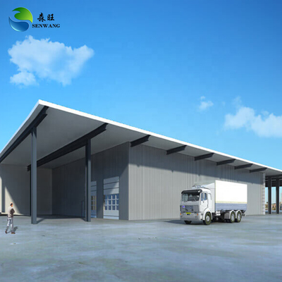 Edifício estrutural de aço personalizado para garagem de oficina de armazém