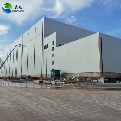 Estrutura do quadro do portal do armazém de aço pré-fabricado Q235/Q355 Grau