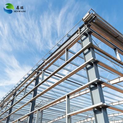 Armazém de estruturas de aço de alta resistência com modelos Q235 Q345 Q355B e 25-30 dias de entrega