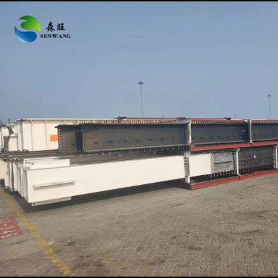 Armazém com Estrutura de Aço com Aparência Industrial, Resistente a Terremotos de Grau 7-9 e Conexão Parafusada