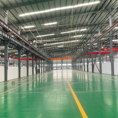 Oficina de Aço Pré-Fabricada de Alta Intensidade com Resistência ao Fogo Classe A e Vida Útil Superior a 50 Anos