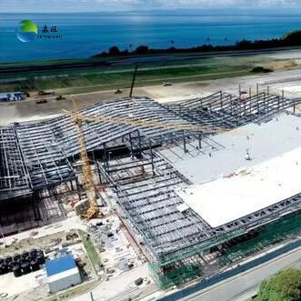 Orientação do Engenheiro Sobre Armazém de Estrutura de Aço no Local com Vida Útil de 50 Anos e Design Flexível