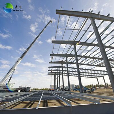 Edifício estrutural de aço com ligação por parafusos para construção durável Com tolerância de ± 5% e orientação de engenheiros