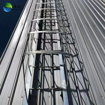 Armazém de estrutura de aço acessível com parede de painéis sandwich para armazenamento de eficiência energética