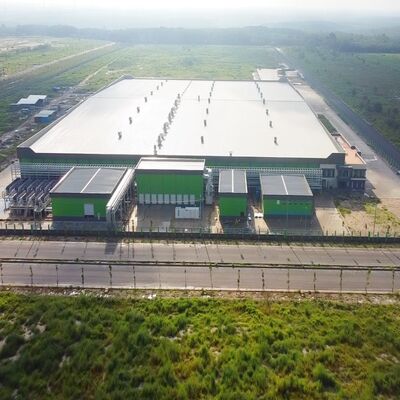 Armazém de estruturas de aço leve com ligação de parafusos e construção de aço Q235B Q355B