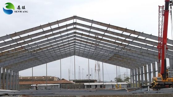 Construção estrutural de aço acessível com orientação de engenheiros para tempo de construção rápido